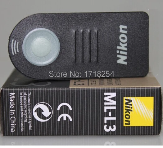 ML L3 MLL3 Wireless Camera Shutter Remote Control For Nik n DSLR V2 J2 J3 D90