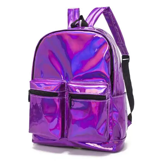 

New Designer Fashion Women Solid Color Backpack Soft Touch Multi Function Travel Bag Female College Men And Women School Bag