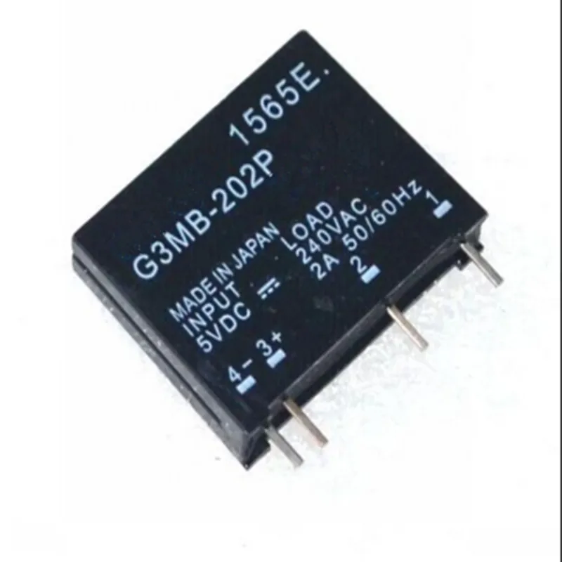 Твердотельные реле G3MB-202P-5VDC G3MB-202P-5V G3MB-202P DC-AC PCB, SSR в 5VDC, 240V AC 2A