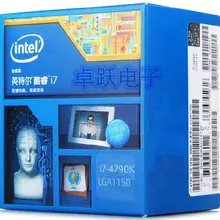 Процессор Intel I7 4790K в штучной упаковке процессор I7-4790K 4,0 GHz LGA1150 четырехъядерный процессор, работающий правильно