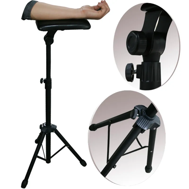 

Tattoo Accessories Professional Iron Frame Tattoo Arm Leg Hand Tray Stand Rest Stand Portable Adjustable Chair