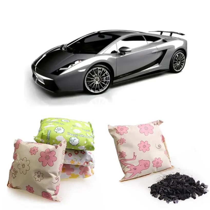 2018 hot selling 500g Natural Bamboo Charcoal Car Room Wardrobe