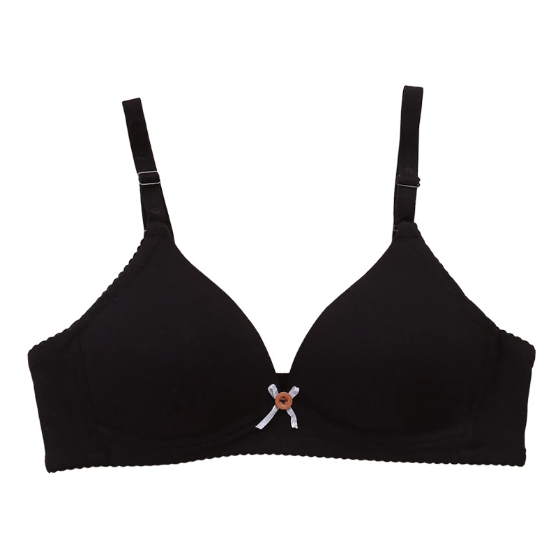

Developmental cotton underwear gathered small chest sexy no steel ring on the thin bra high school student girl bra