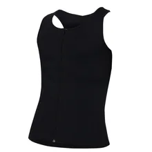 Для мужчин, из неопрена жилет с эффектом сауны сауна ultra Sweat рубашка Body Shaper Бег для Для мужчин тренажерный зал спортивной подготовки