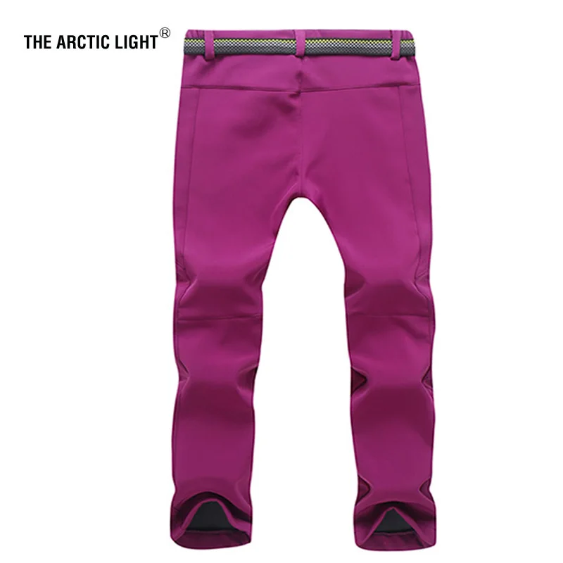 El Ártico luz del invierno de las mujeres senderismo Camping senderismo esquí pantalones de escalada interior polar mantener caliente al aire libre Deporte Pantalones de deporte