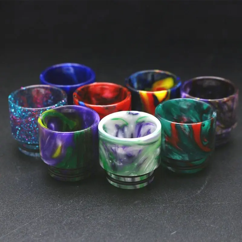 

810 Drip Tip Connor Resin Quick Fitting Wide Bore Mouthpiece E-Cigarette Accessory for RDA Tank Atomizer