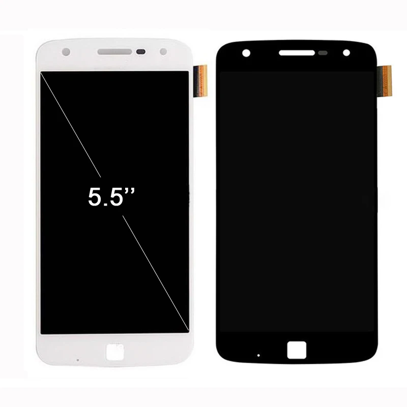 

5.5'' Black White For Motorola Moto Z Play LCD Display XT1635 Touch Screen Digitizer 1920*1080 Assembly Free Shipping