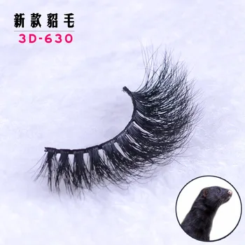 

HBZGTLAD Russian Volume Eyelashes 3D Mink Eyelashes Crossing Mink Lashes Hand Made Full Strip Eye Lashes cilios naturais 630