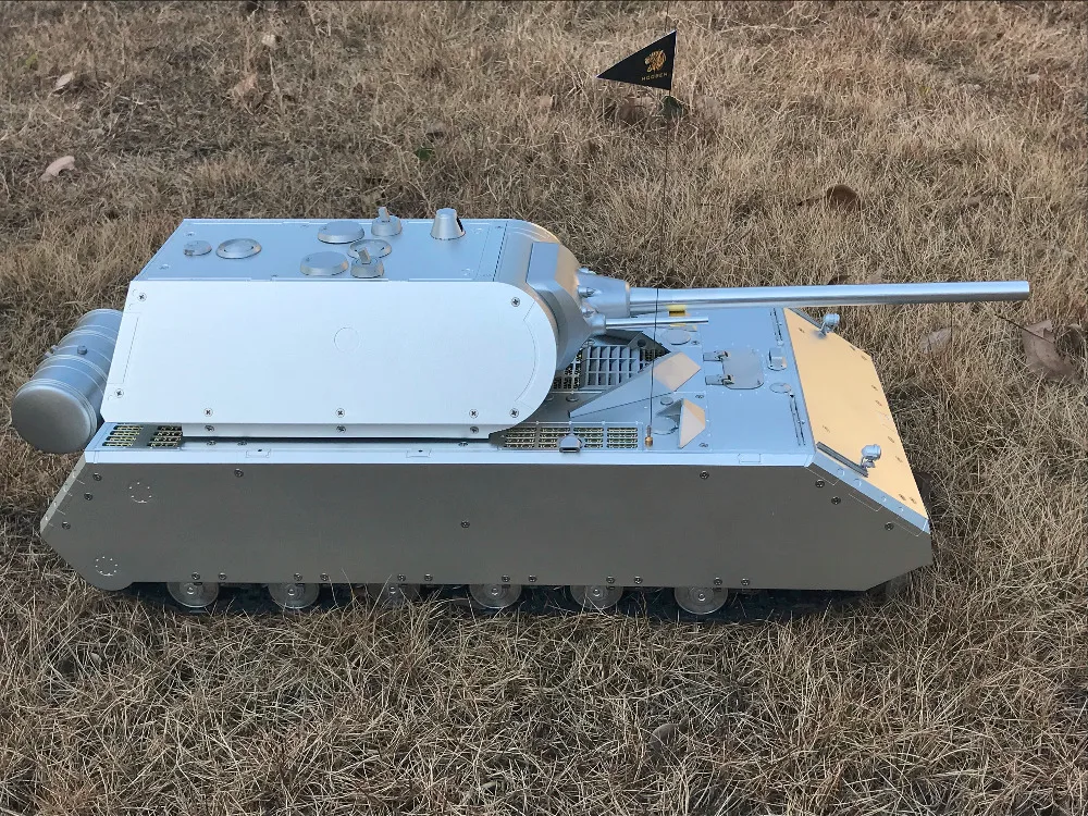 Немецкий MAUS супер тяжелый танк RC танк с металлической оболочкой HOOBEN Танк FMS танк