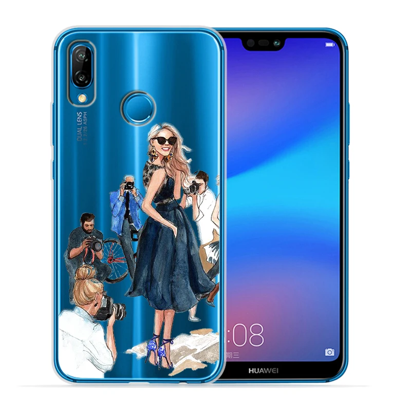 Чехол для huawei P smart Sxey Mother Mom Baby Fashion Gisl для huawei P30 P20 Lite Pro P10 P8Lite P9Lite мягкий чехол для телефона