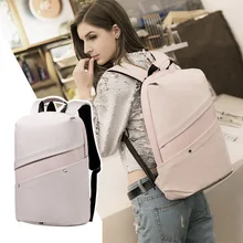 Модный деловой женский рюкзак для ноутбука 15,6 дюймов, розовые водонепроницаемые женские рюкзаки для путешествий, Противоугонный рюкзак, женская сумка