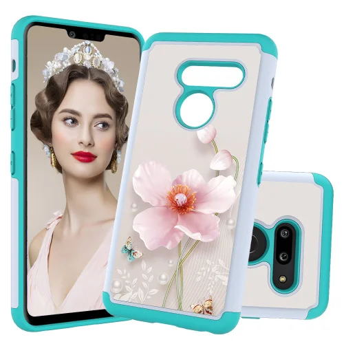 

2 in 1 Slim Armor Shockproof Phone cases for LG V50 ThinQ 5G G8 G8S ThinQ K10 2018 K30 K40 Stylo 5