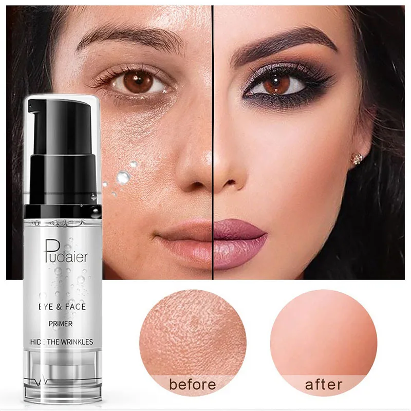 

Makeup Foundation Moisturizer Natural Nude Face Eye Base Under Make Up Primer Cream Foundation Liquid Full Coverage Gel Base