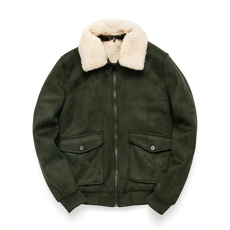 Online Männer Dicke Warme Stand Pelz Kragen Armee Taktische Jacke Fleece drop schiff rabatt Winter Bomber AIR Mäntel Männliche neue marke top Parkas