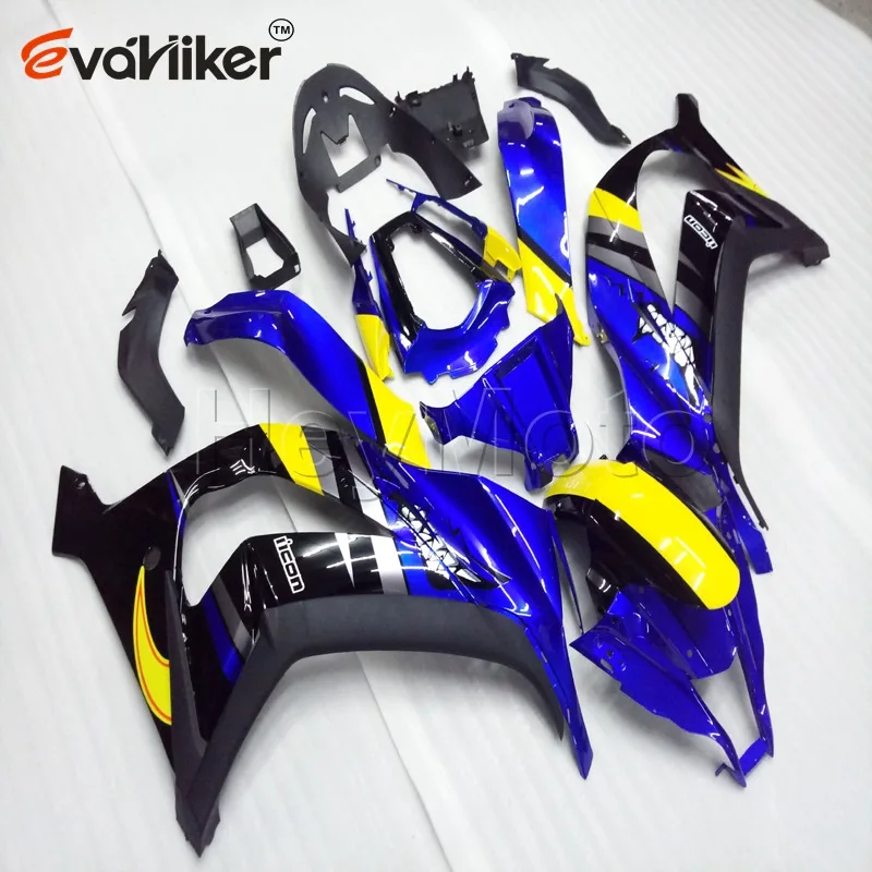 ABS motoe Обтекатели для ZX 10R 2011 2012 2013 2014 2015 синий ZX10R возрастом 11 12 13 14 15 мотоцикл кузов