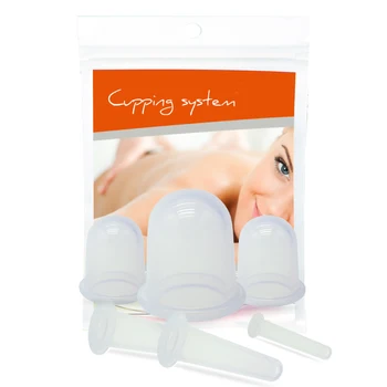 

6PCS Massage Cup Set Silicone Cup Therapy for Body&Facial Anti-Aging Reduce Wrinkles Rejuvenation Massage Jars cup