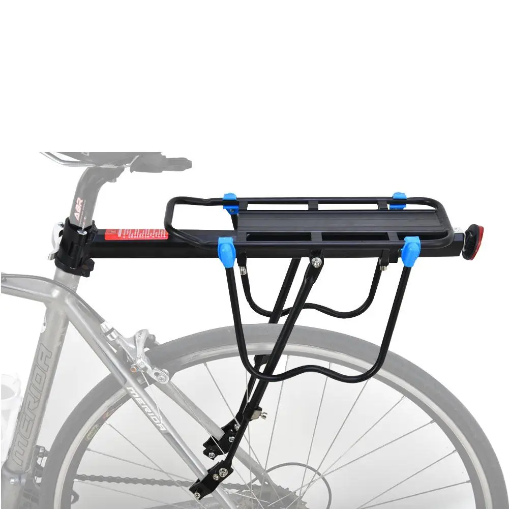Fiets Bagagedrager Cargo Rear Rack Plank Fietsen Zadelpen Bag Holder Stand  Voor Inch Fietsen Met Installeren Gereedschap|Bicycle Rack| - AliExpress