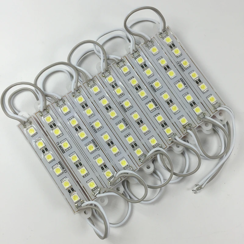 

20pcs/lot LED Module 5050 6 LED DC12V Waterproof Super Bright LED Lighting Modules for Sign Letters advertisements