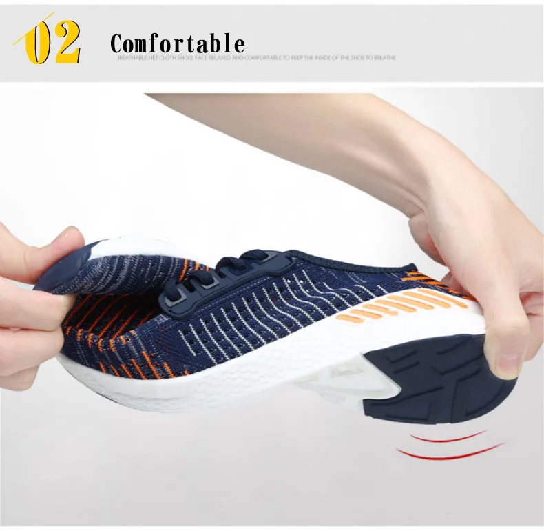 New Air Mesh Running Shoes For Men Sneakers Outdoor Breathable Comfortable Athletic Flat Shoes Women Sports Shoes (4)