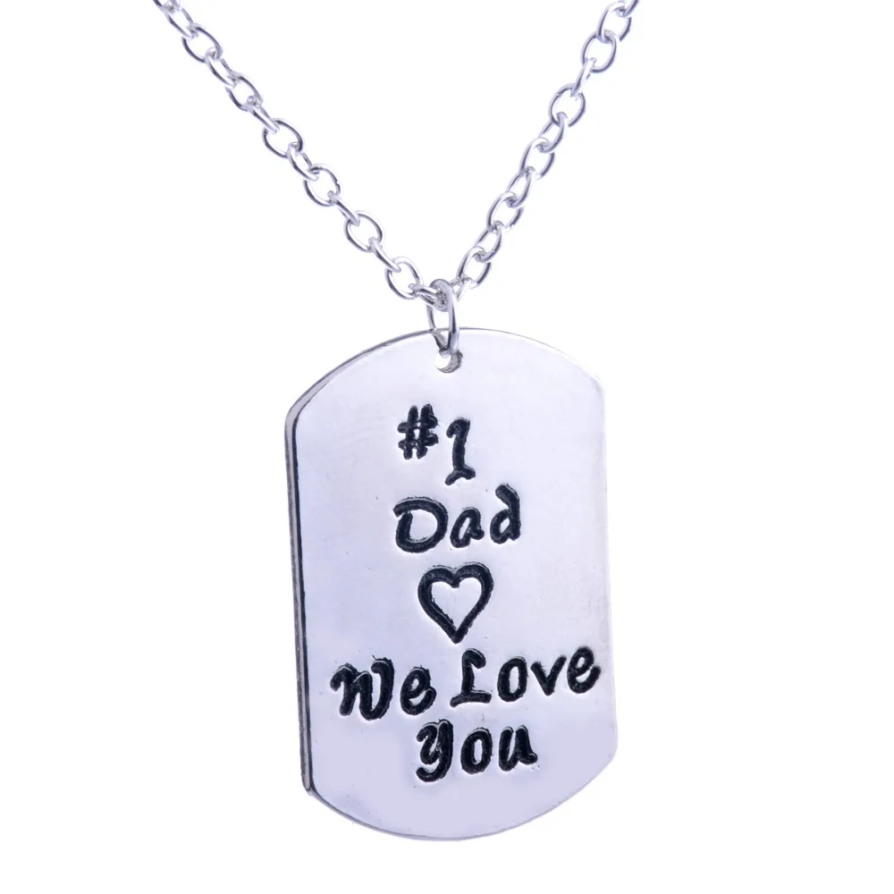 Bespmosp Silver Dad We Love You Family Fathers Day Gifts Love Heart