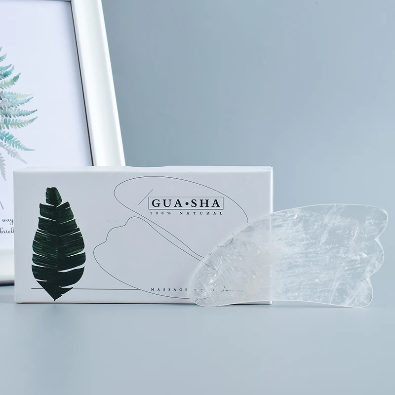 

Natural Rock Quartz Guasha Massage Stone Face Back Foot Massage Acupuncture Mssager Scraper China Traditional Massage Tool