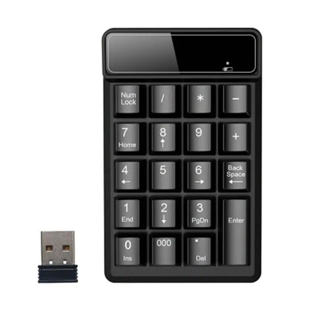 Беспроводная водонепроницаемая цифровая клавиатура USB EastVita 2 4 ГГц номер 19 клавиш