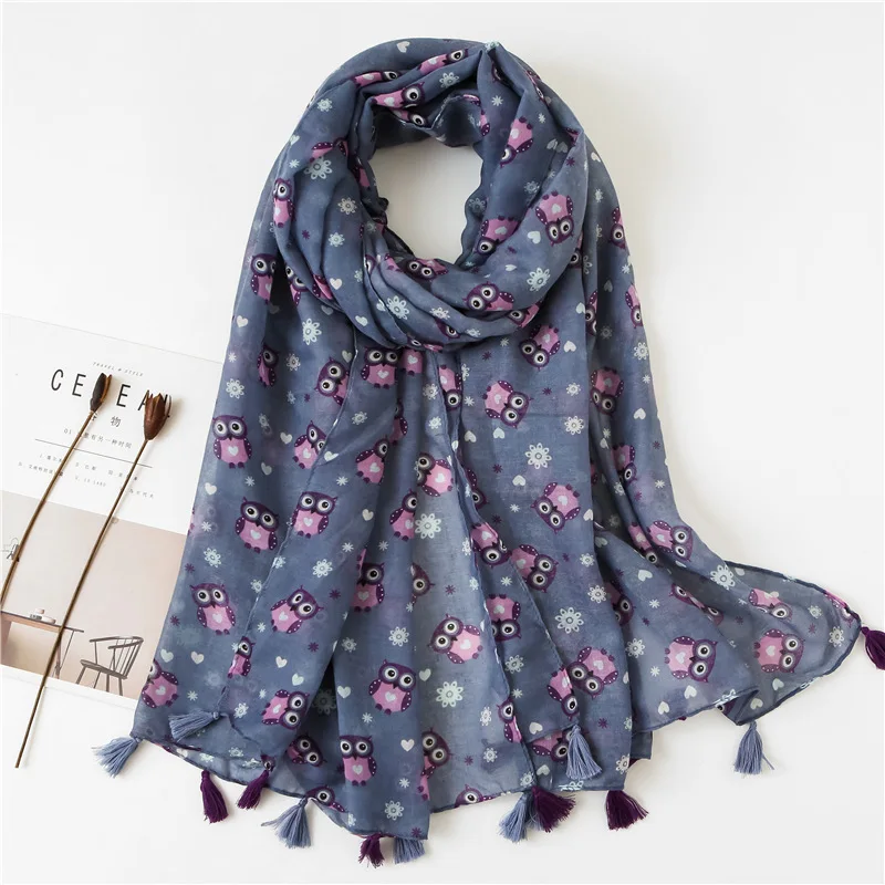 

Scarf Women African Little parrot Cotton Scarf Ladies Printe Shawls and Wraps Pashmina Shawl Femme Long Bandana Bufanda Foulards