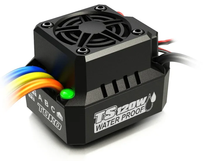 

New Arrival Spare Part SKYRC TS120W 120A IP67 Waterproof Brushless motor Anti-Water ESC for HSP 1/10 1/12 RC Car Sensorless