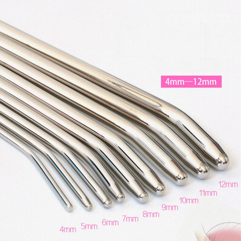Electric 9pc/set Female Urethra Male Urethra Dilator Metal Horse Eye