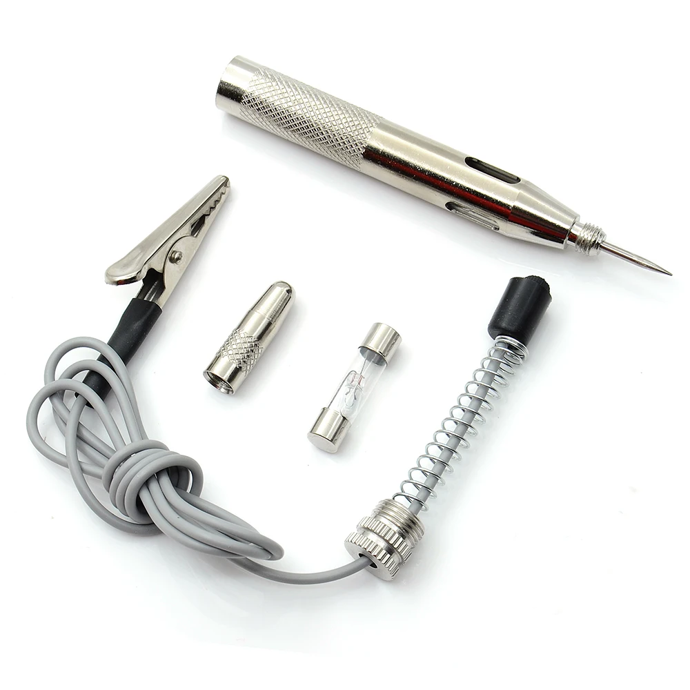 Car-Styling DC 6V 12V 24V Light System Test Probe Lamp Continuity Car Electronic Voltage Circuit Tester Diagnostic Cable