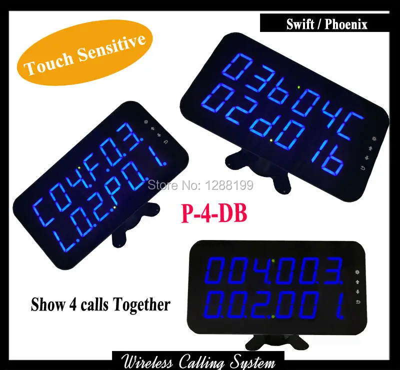 

Wireless Waiter Display Receiver For wireless calling system for restaurant Can work with wireless call button