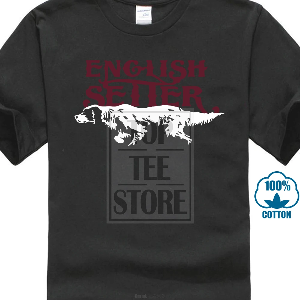 

New Designer Better Day English_Setter Popular Tagless Tee T Shirt