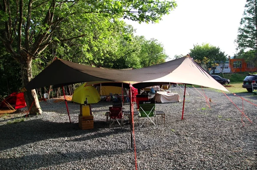 COBO Супер Открытый водонепроницаемый Семейный Кемпинг Recta TarpTent Shelter черное покрытие для 10 человек