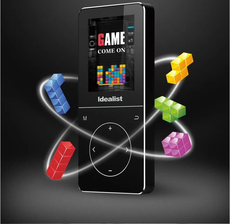 Idealist Touch Metal MP4 Player Lossless Player Walkman Lossless MP4 Support 128G TF Recording FM Picture With Armband Earphone (4)