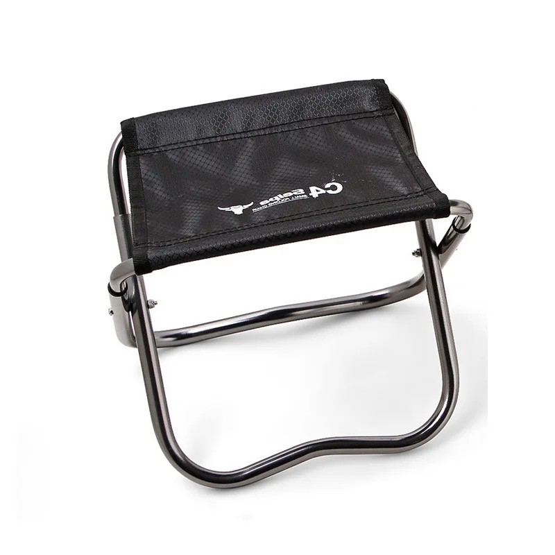 

Mountaineering Outdoors Fold Chair Aviation Aluminium Alloy Go Fishing Stool Children Stool Train Stool Ma Zhi Picnic Stool