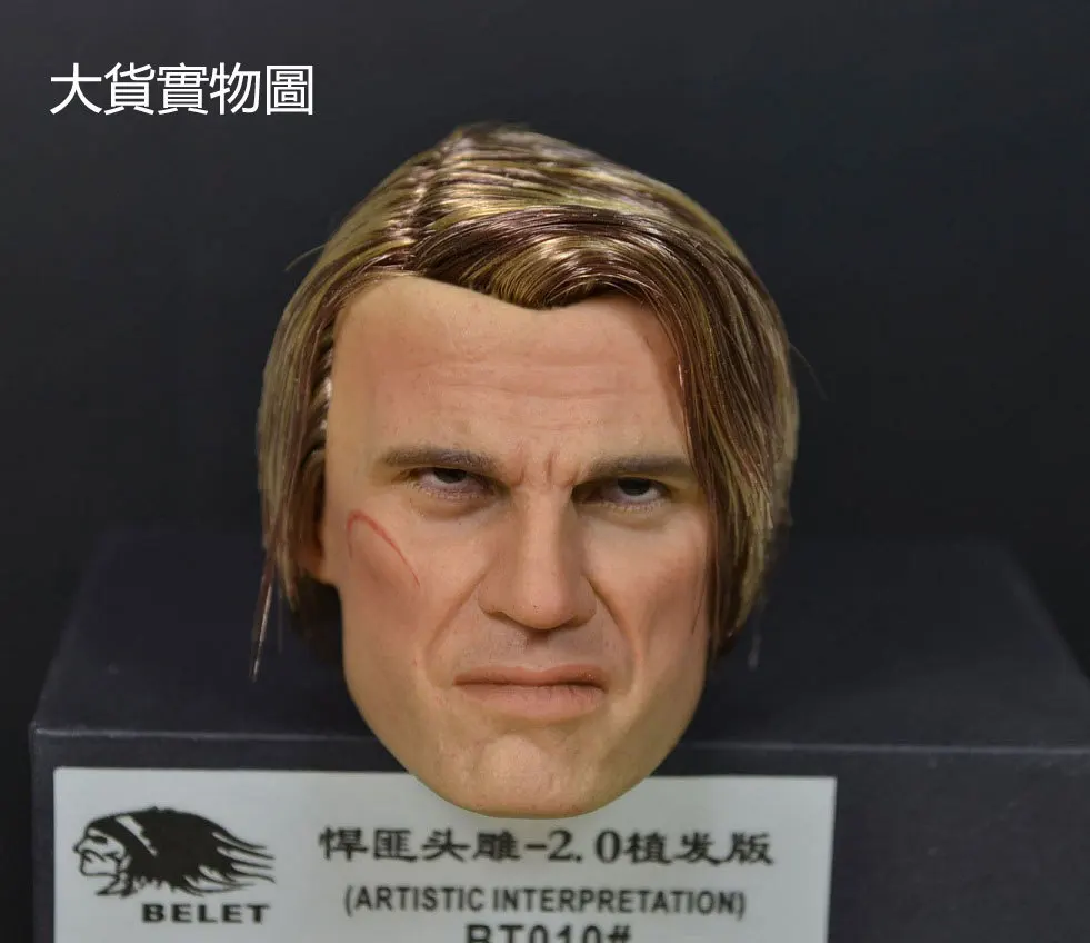 Hot 1/6 scale Head Sculpt Dolph Lundgren Fit 12" figure toysin Action