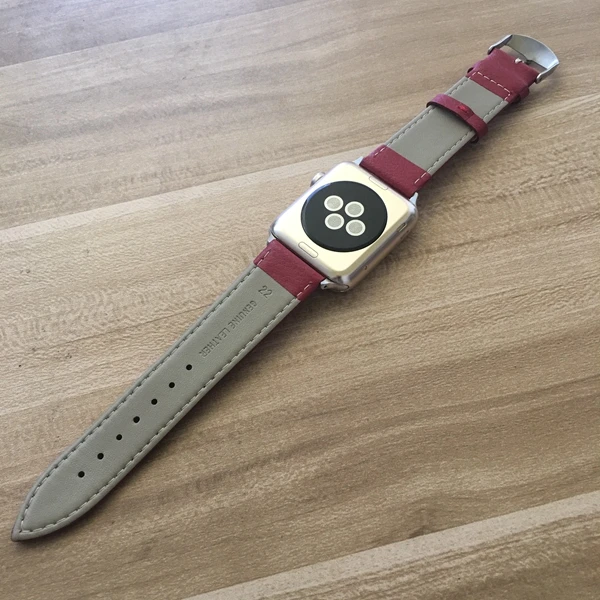 Удобная Петля из кожи для часов Apple Watch Band 42 мм 38 мм 40 мм ремешок 44 мм для iWatch Band series 4 3 2 1 series 5