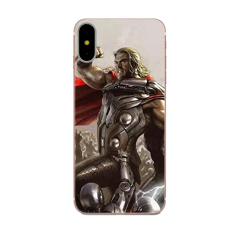 Marvel наклейки &quotМстители&quot ТПУ чехол для Moto G G2 G3 G4 G5 HTC 530 626 628 630 816 820 One A9 M7 M8 M9 M10 E9