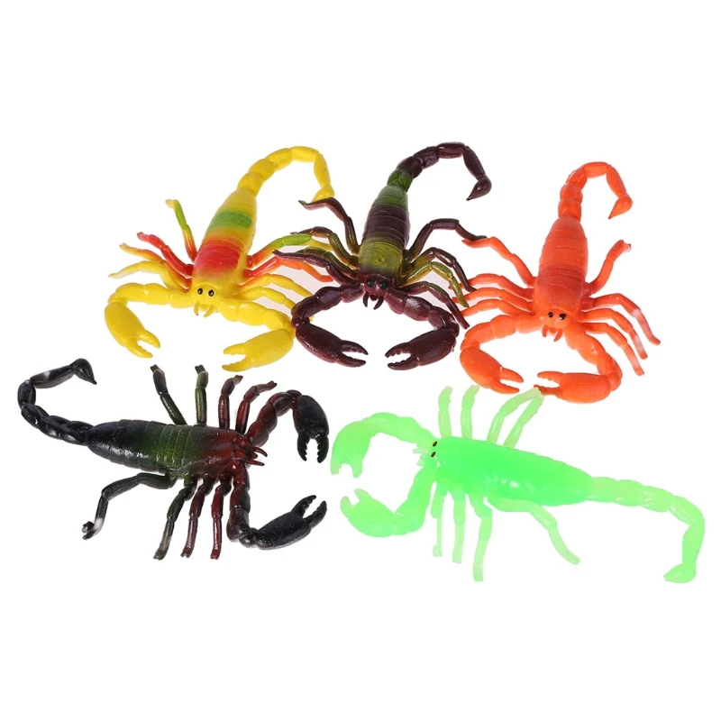 TPR Plastic Simulation Scorpion Animal Model Children Kids Educational ...