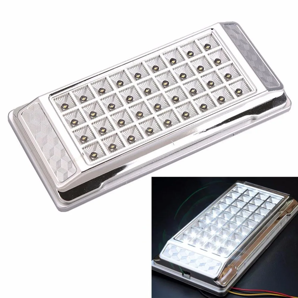 12V Car LED Square Roof Light Bulbs High Brightness Vehicle Indoor