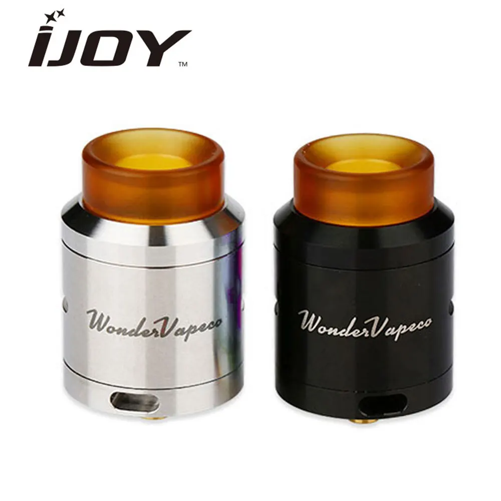 Распродажа цена IJOY Wondervape RDA распылитель 24 мм ввиду Dripper с 810 ULTEM потека для большинства 510 поле MOD