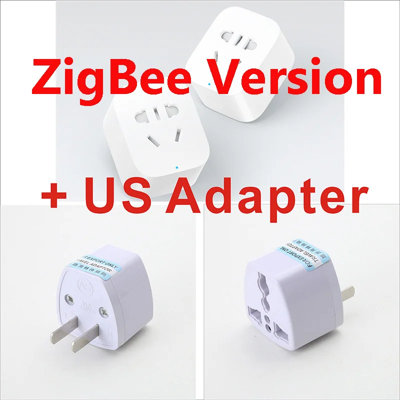 Умная розетка Xiaomi ZigBee Mi Zigbee Wi Fi беспроводное управление через приложение
