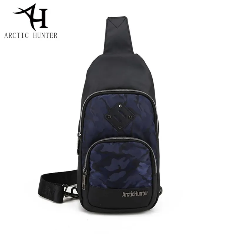 

ARCTIC HUNTER men Fashion Business Casual Messenger Bags male chest pack Waist Pack waterproof Large capacity shoulder bag Gift
