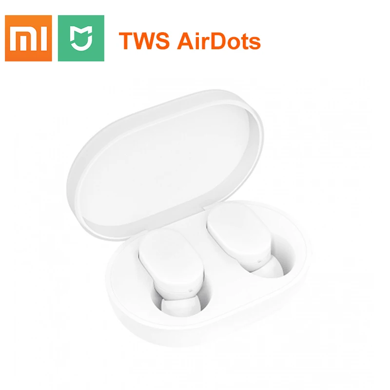 Xiaomi TWS AirDots bluetooth наушники Молодежная версия MI мини гарнитура стерео Бас BT 5 0