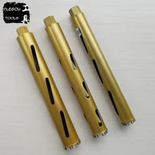 Bocado do núcleo do diamante com seco. Diâmetro 32mm, 40mm, 51mm, 56mm, 63mm x 450mm broca seca do núcleo do diamante para a parede do tijolo. Comprimento 450 milímetros