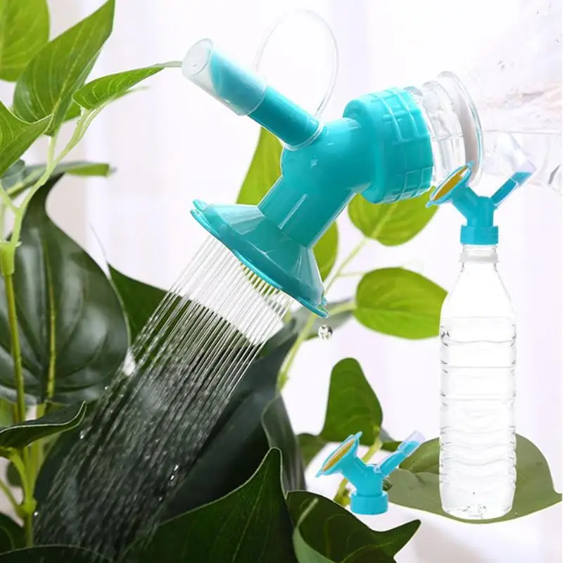 Details about   2In1 Plastic Sprinkler Nozzle For Flower Waterers Bottle Watering Cans Sprinkler 