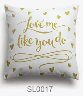 SL0017 Sweetenlife простой Подушка с рисунком декоративные наволочки Новинка года подушки для домашнего декора 45*45 ананас хлопково-льняные, для дивана наволочки для подушек - Цвет: SL0017