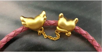 

24k Yellow Gold Pendant/ 3D Heart Pendant With Certificate