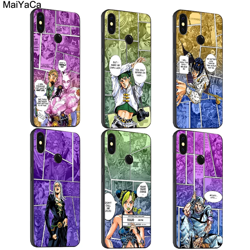 

MaiYaCa Jojo's Bizarre Adventure Case For Xiaomi Redmi Note 7 5 Pro 5A 5Plus 6Pro 6A S2 Mi 8 9 SE 6 6X Mix2s Max 2 3 Capa