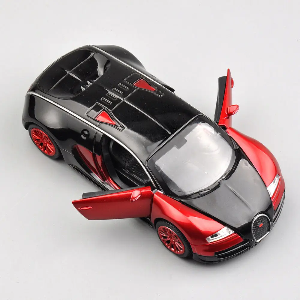 1/32 Diecast Car Collection Alloy Kid Gifts Bugatti Veyron Car Model